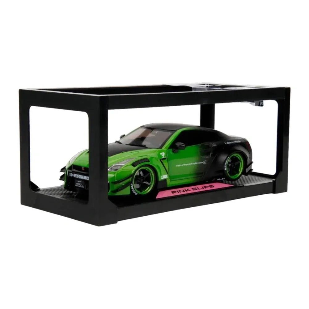 Jada Pink Slips Nissan Skyline GT-R R35 Liberty Walk Body Kit‎ 2.0 Green 35724